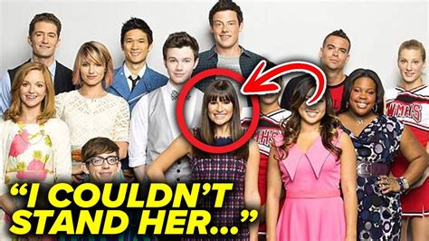 did the glee cast hate lea michele